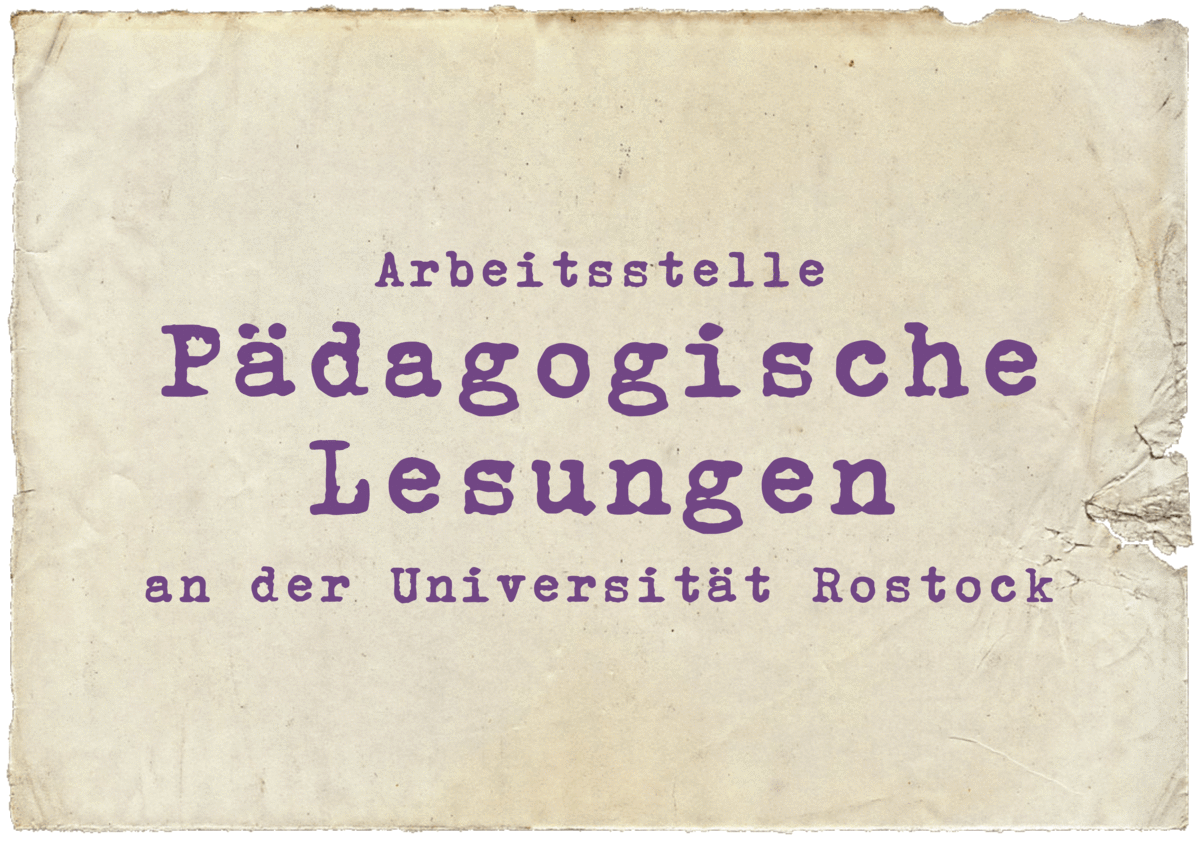 Logo Arbeitsstelle Pädagogische Lesungen